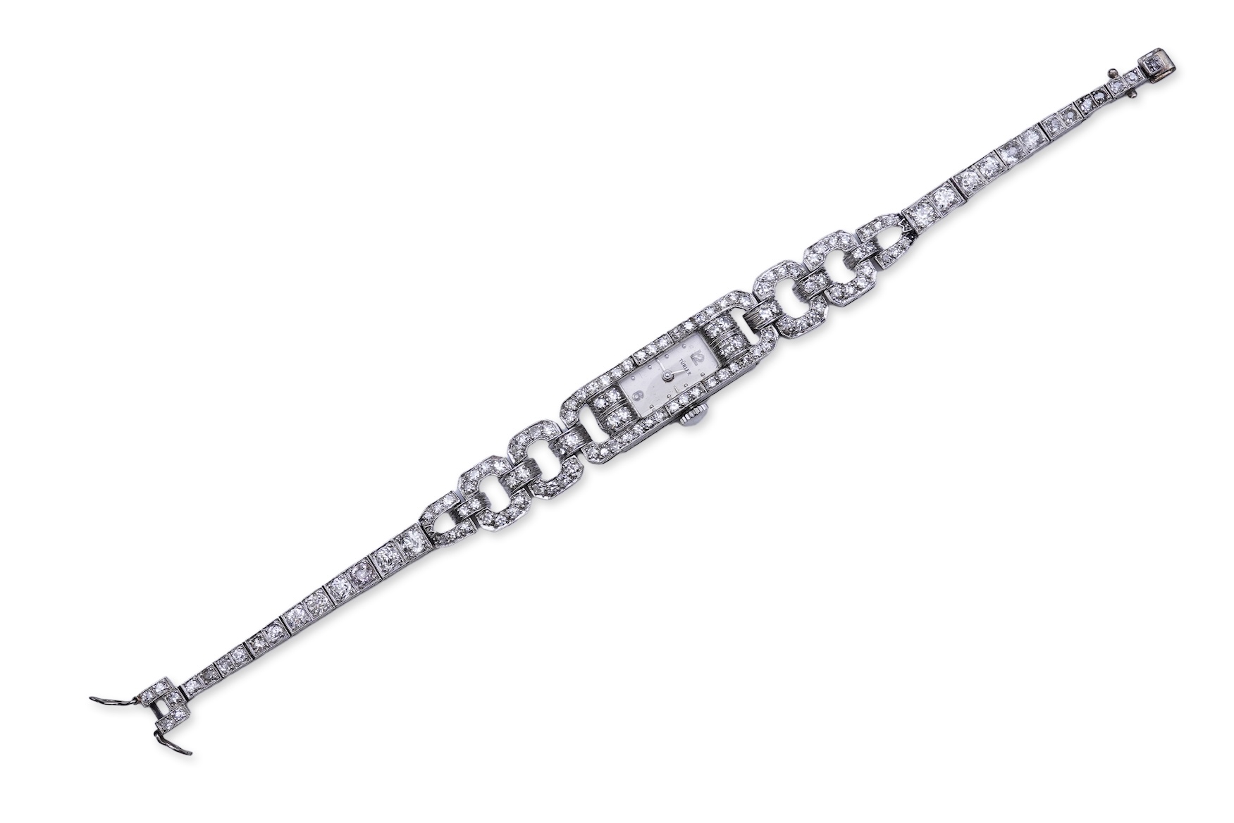 Türler, an Art Deco diamond cocktail watch, 1930s